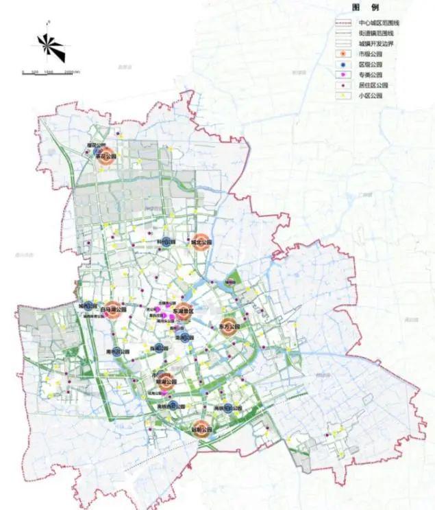 全国生态日 以生态园林城市为导向的绿地系统规划策略研究——以平湖市为例(图14)