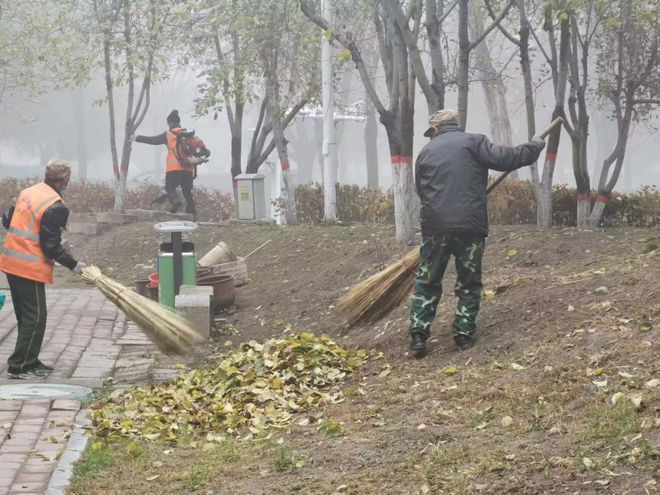 园林绿化养护中心  紧抓“精”与“细”环境卫生再提升(图1)